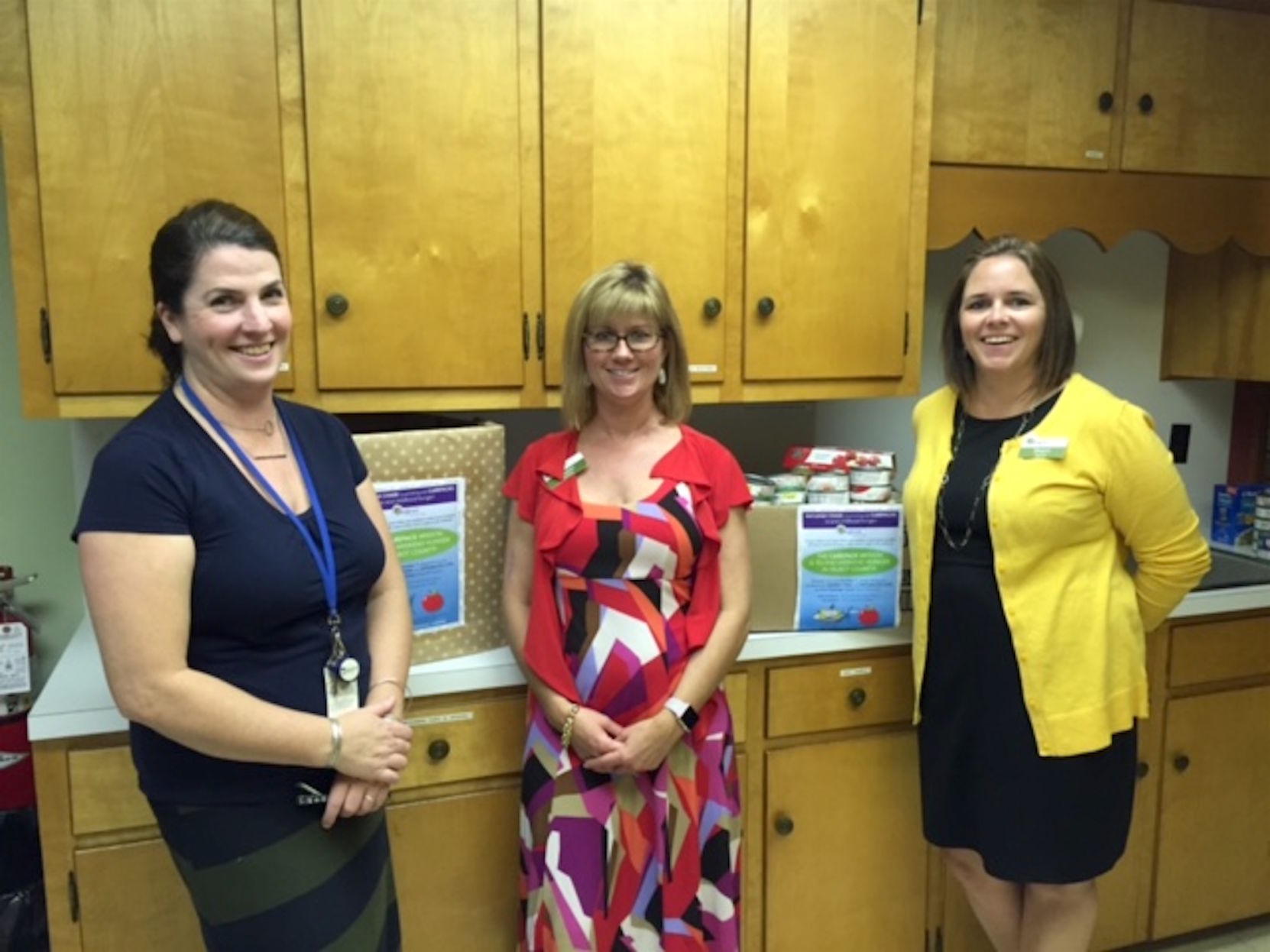 Intergrace Bayleigh Chase makes donation to Easton Elementary CarePacks